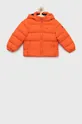 oranžová Detská páperová obojstranná bunda Tommy Hilfiger Chlapčenský