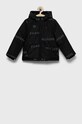 Дитяча куртка Tommy Hilfiger з утепленням чорний KB0KB07745.9BYY