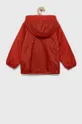 Αδιάβροχο παιδικό μπουφάν United Colors of Benetton κόκκινο