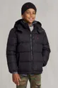 μαύρο Παιδικό μπουφάν με πούπουλα Polo Ralph Lauren Για αγόρια