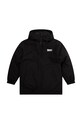 Detská bunda Dkny jemné zateplenie čierna D26360.162.174