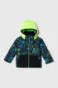 зелёный Детская лыжная куртка Quiksilver Для мальчиков