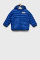 stalowy niebieski EA7 Emporio Armani kurtka dziecięca Chłopięcy