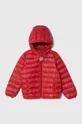 красный Детская пуховая куртка EA7 Emporio Armani Для мальчиков
