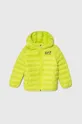 zelena Dječja pernata jakna EA7 Emporio Armani Za dječake