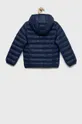 Дитяча пухова куртка EA7 Emporio Armani темно-синій
