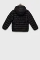 Дитяча пухова куртка EA7 Emporio Armani чорний
