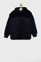 Dječja jakna Desigual s kapuljačom mornarsko plava 22WBEW07