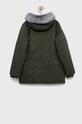 Geox parka dziecięca K2628C.T2951.10Y.12Y zielony AW22