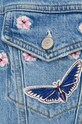 Džínová bunda Guess W2PN91.D4NHB modrá