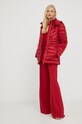 Péřová bunda MICHAEL Michael Kors MU2207447X červená AW22