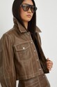 Gestuz geaca de piele 10906291 maro