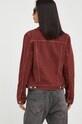 Odzież Levi's kurtka jeansowa A3482.0000 bordowy