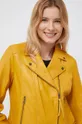 κίτρινο Δερμάτινο jacket Pepe Jeans