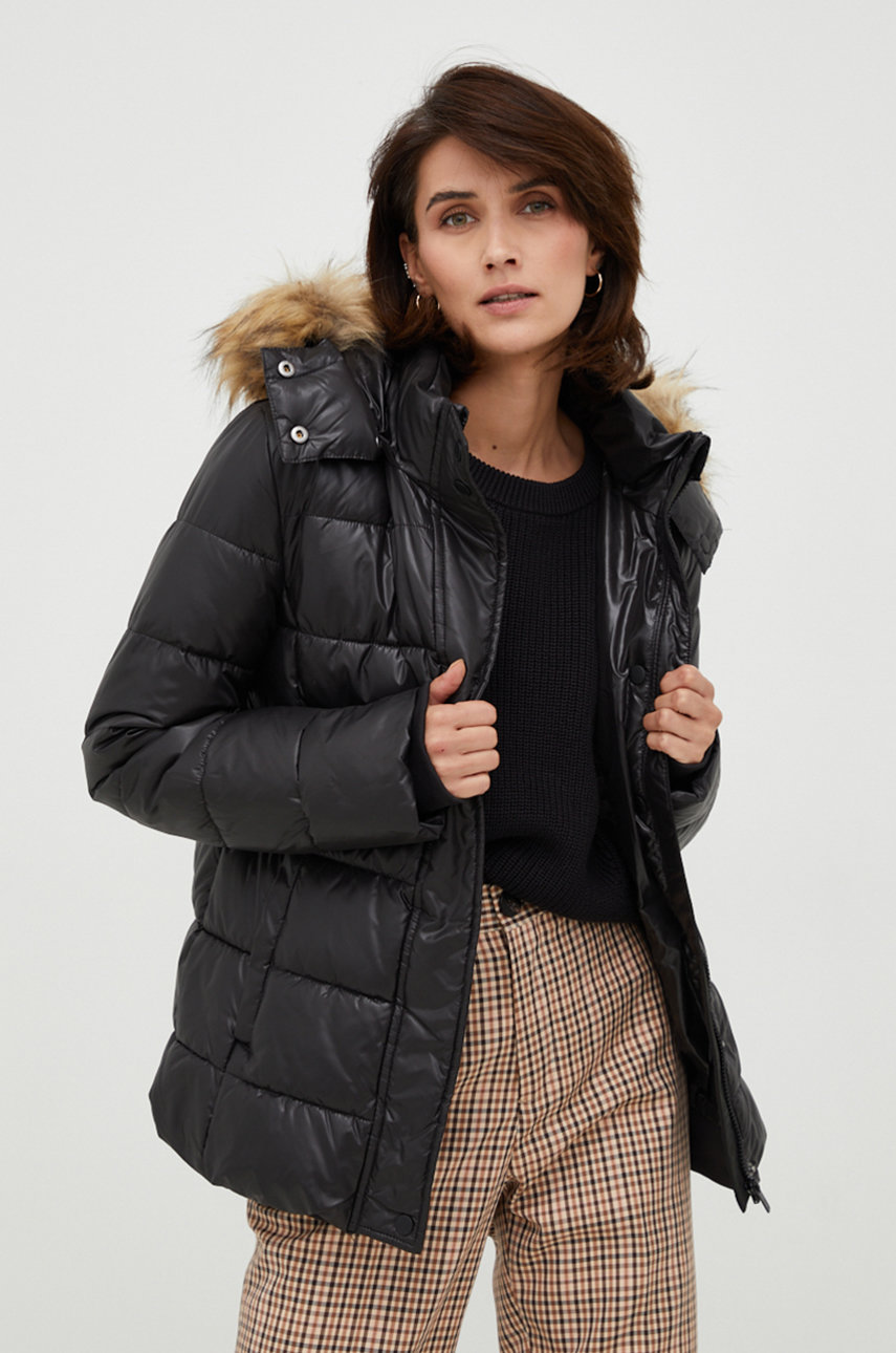 černá Bunda Pepe Jeans