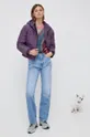 Куртка Pepe Jeans фиолетовой