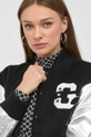 czarny Guess kurtka bomber