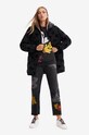 Desigual rövid kabát 22WWEWAV fekete AW22