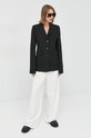 Victoria Beckham marynarka 1322WJK003381B czarny AW22
