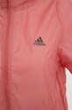 Αντιανεμικό adidas Performance Run Icons HK9115 ροζ