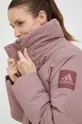różowy adidas Performance kurtka puchowa