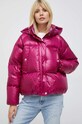 Μπουφάν με επένδυση από πούπουλα Tommy Hilfiger μωβ WW0WW35974.9BYY