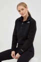 fekete The North Face felső Womens Denali Cropped Fleece Női