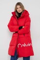 Bunda Calvin Klein Jeans J20J219831.9BYY červená AW22