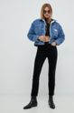 Calvin Klein Jeans kurtka dwustronna Materiał 1: 100 % Bawełna, Materiał 2: 91 % Poliester, 9 % Akryl