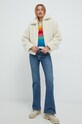 Calvin Klein Jeans bluza J20J219842.9BYY beżowy AW22