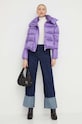Patrizia Pepe kurtka puchowa 2O0050.A9M0 fioletowy AW25
