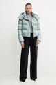 Patrizia Pepe kurtka puchowa 2O0050.A9M0 turkusowy AW25