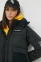 black Converse down jacket