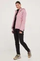 Гірськолижна куртка 4F рожевий