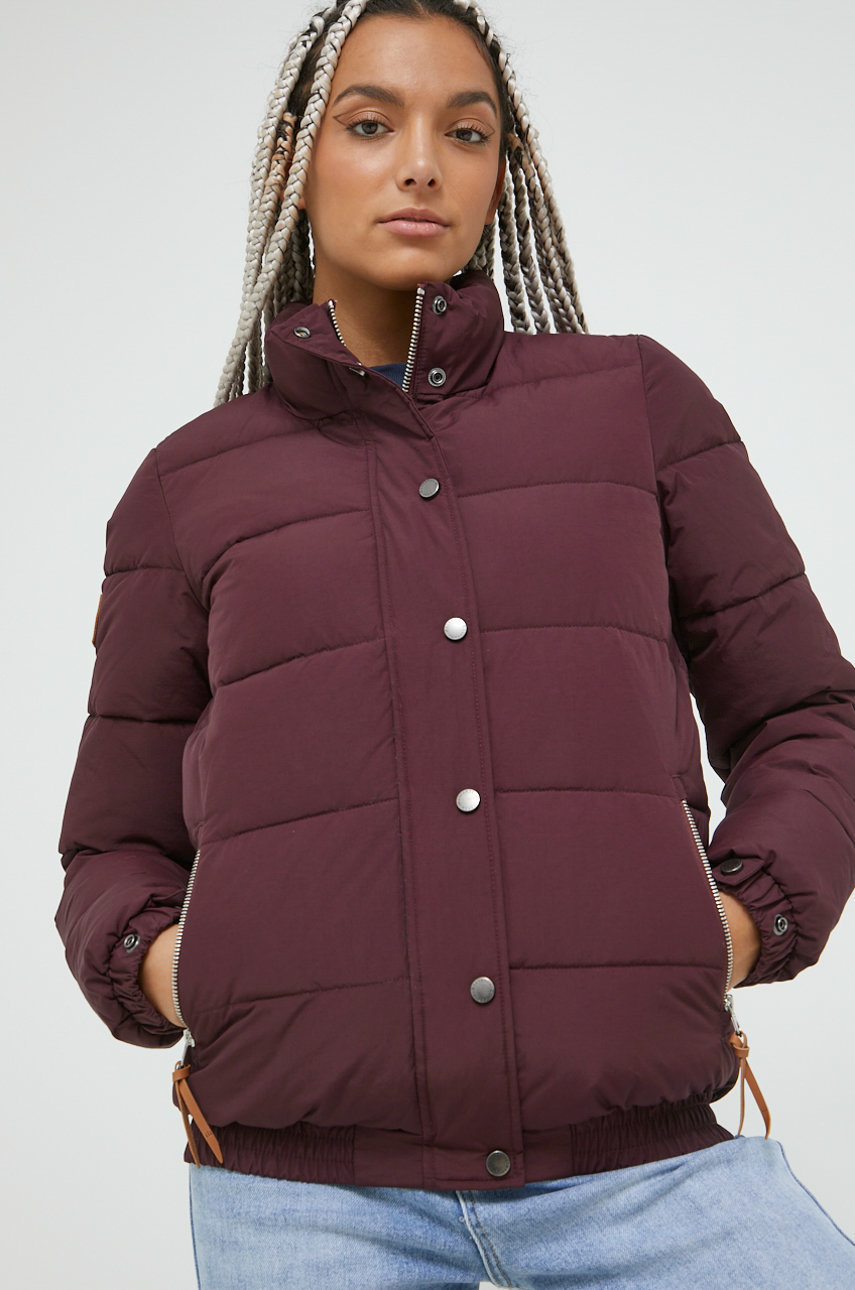 Bunda Superdry kaštanová