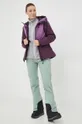 Лыжная куртка Helly Hansen Alpine фиолетовой