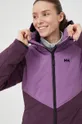 фиолетовой Лыжная куртка Helly Hansen Alpine