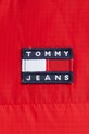 Péřová bunda Tommy Jeans DW0DW14661.9BYY červená