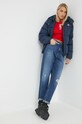 Tommy Jeans kurtka puchowa DW0DW14661.9BYY granatowy AW23