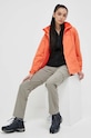Jack Wolfskin kurtka outdoorowa Stormy Point 2L 1111202 pomarańczowy SS24