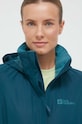 Jack Wolfskin kurtka outdoorowa Stormy Point 2L zielony 1111202