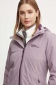 Яке за спортове на открито Jack Wolfskin Moonrise 3in1 виолетов 1115621