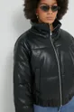 fekete Abercrombie & Fitch rövid kabát