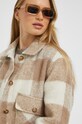 Abercrombie & Fitch geaca din amestec de lana bej KI144.2232.176
