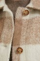 Bunda s prímesou vlny Abercrombie & Fitch KI144.2232.176 béžová