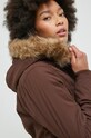 Parka Hollister Co. hnědá KI344.2300.450