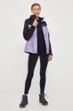 Противодождевая куртка Marmot Precip Eco фиолетовой