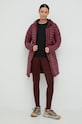 Bunda Marmot M13215 burgundské AW22