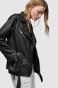 AllSaints ramoneska skórzana BILLIE BIKER czarny WL029X