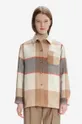 beige A.P.C. wool jacket Blouson Darlene Women’s